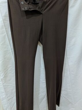 Zac & Rachel Chocolate Brown Tall Dress Pants - Size 14 | Professional Career